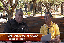 Giuseppe Mennitto con don Raffaele Pettenuzzo