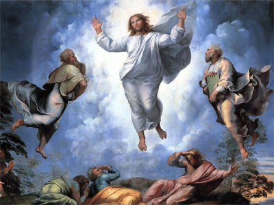 Raffaello: Trasfigurazione di Gesù