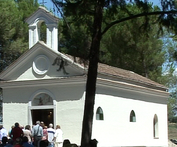 La cappella delle stigmate a Piana Romana